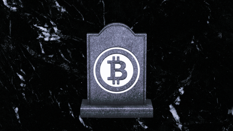 bitcoin halála