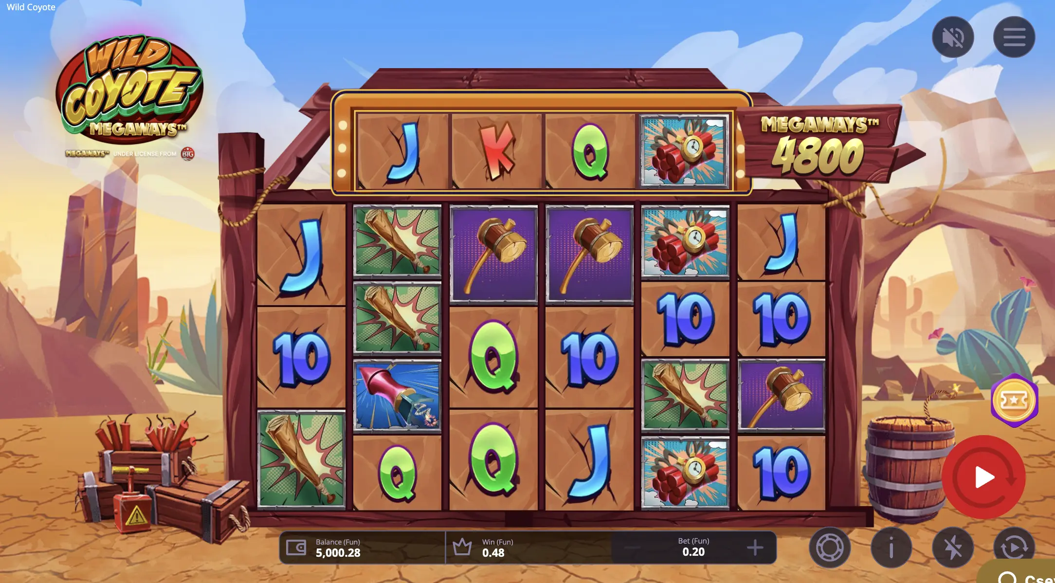 wild coyote lucky block