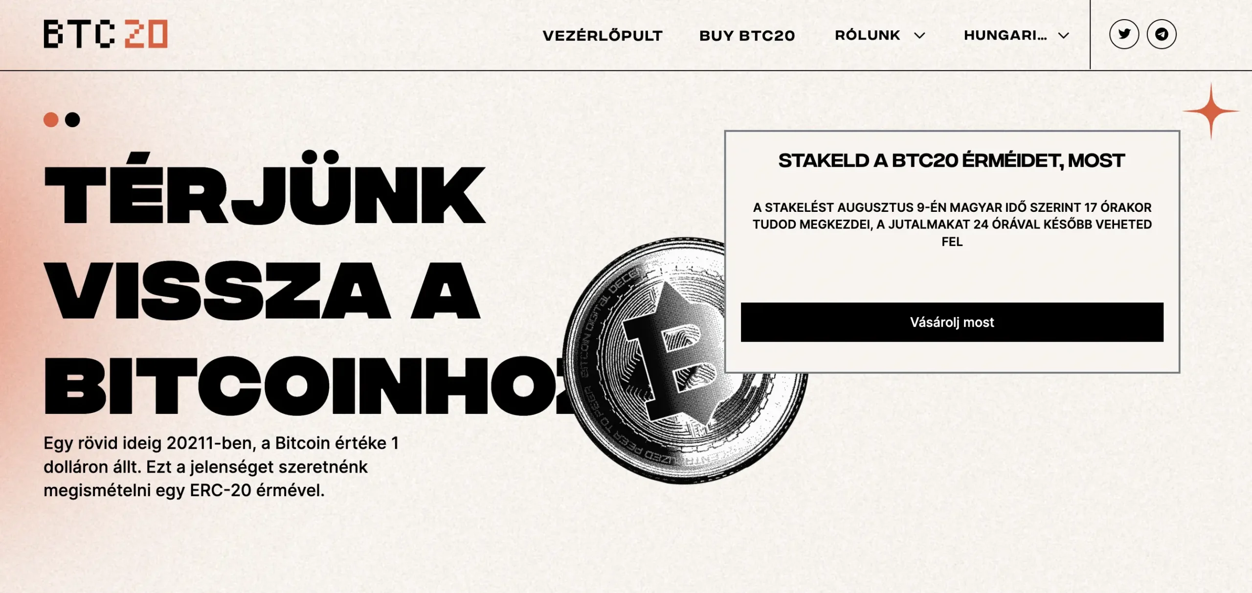 btc20 fooldal staking aug10