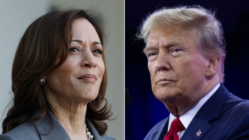 Kamala Harris, Trump