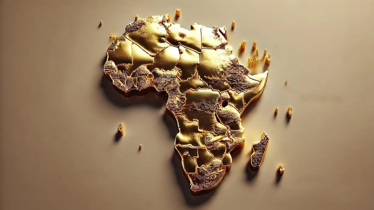 arany, Afrika