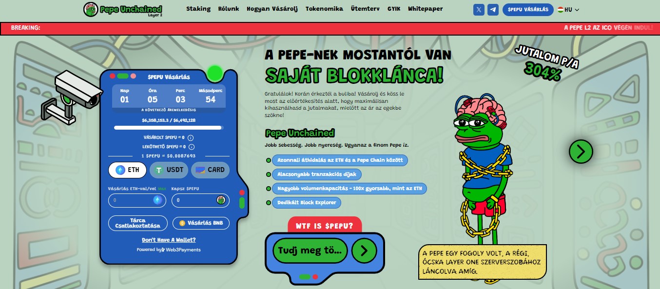 Pepe Unchained