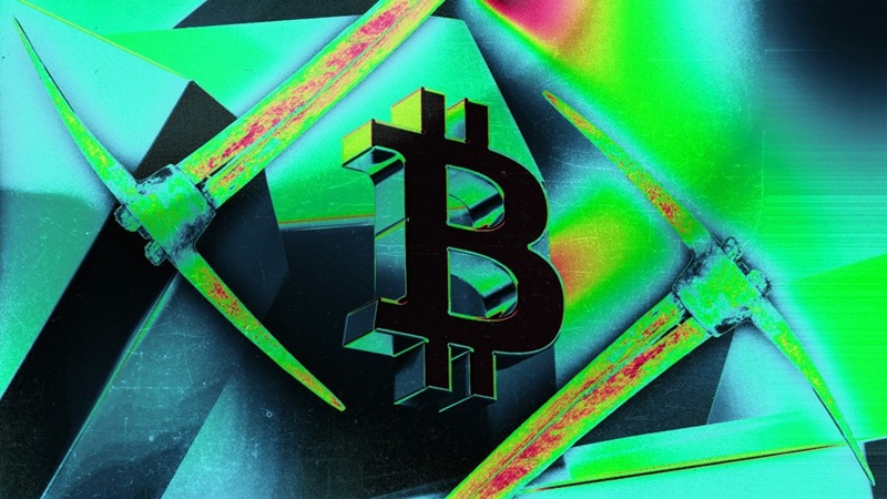 Az egekben a Bitcoin bányászati nehézség
