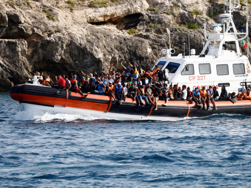 migráns, Olaszország