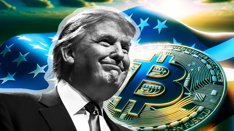 Donald Trump kriptók amerikai államadósság