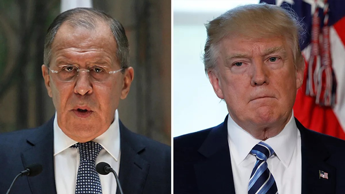 Lavrov Trump szankció
