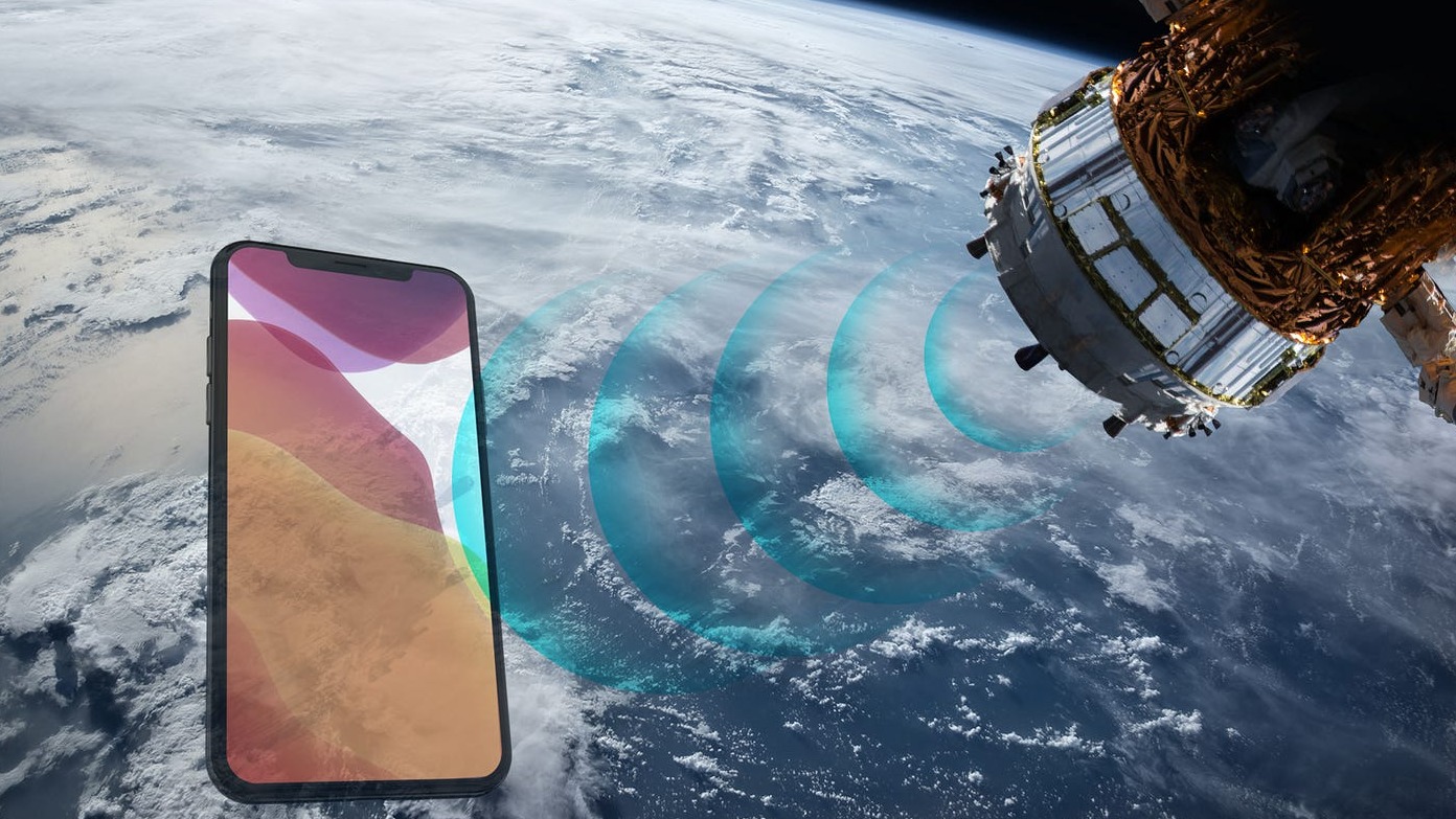 Apple műholdas üzenetküldés