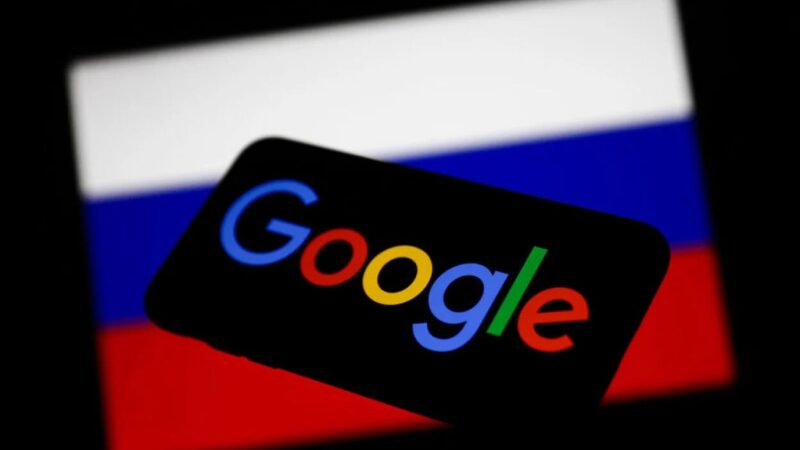 Google orosz bírság