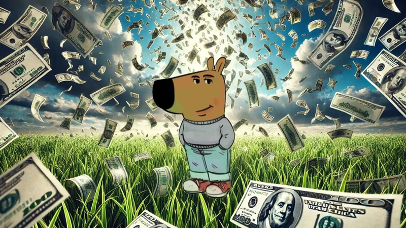 Solana trader mémérme CHILLGUY