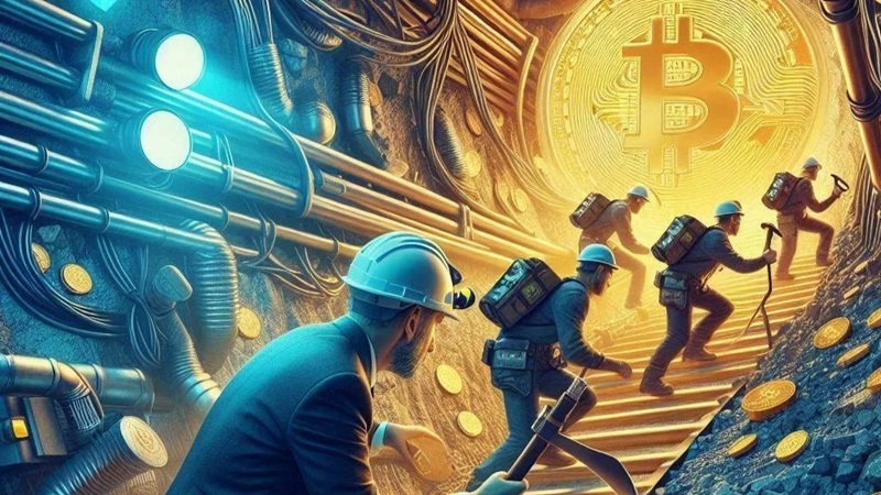 BTC piaci kapitalizációjának töredékét keresik a bányászok