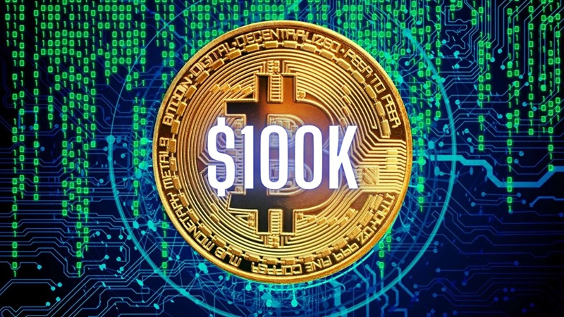 BTC 100 000 dolláros árfolyam