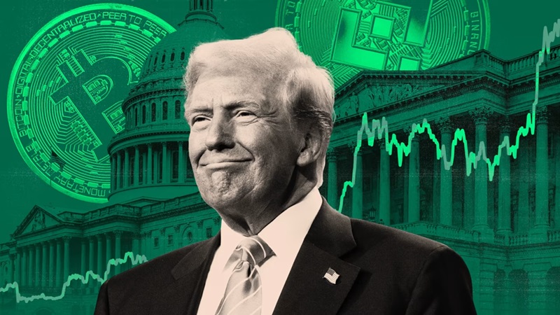 Donald Trump bitcoin blokklánc