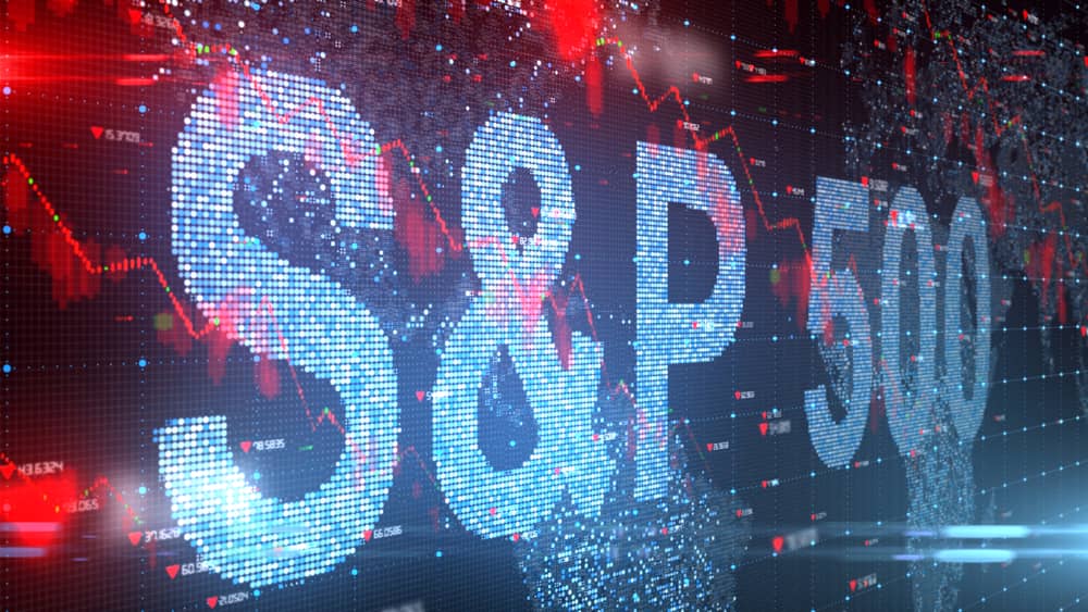 S&P 500 visszaesés